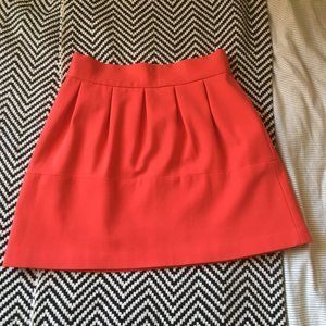 Zara red skirt